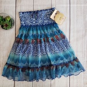 NWT Lapis Girl convertible dress / skirt